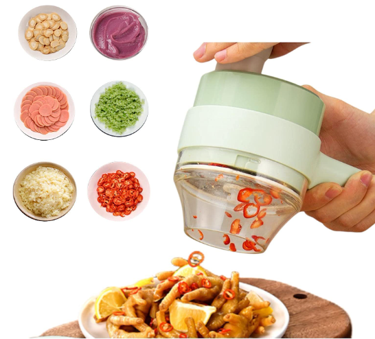 VeggiCut®-PICADOR ELECTRICO DE VERDURAS