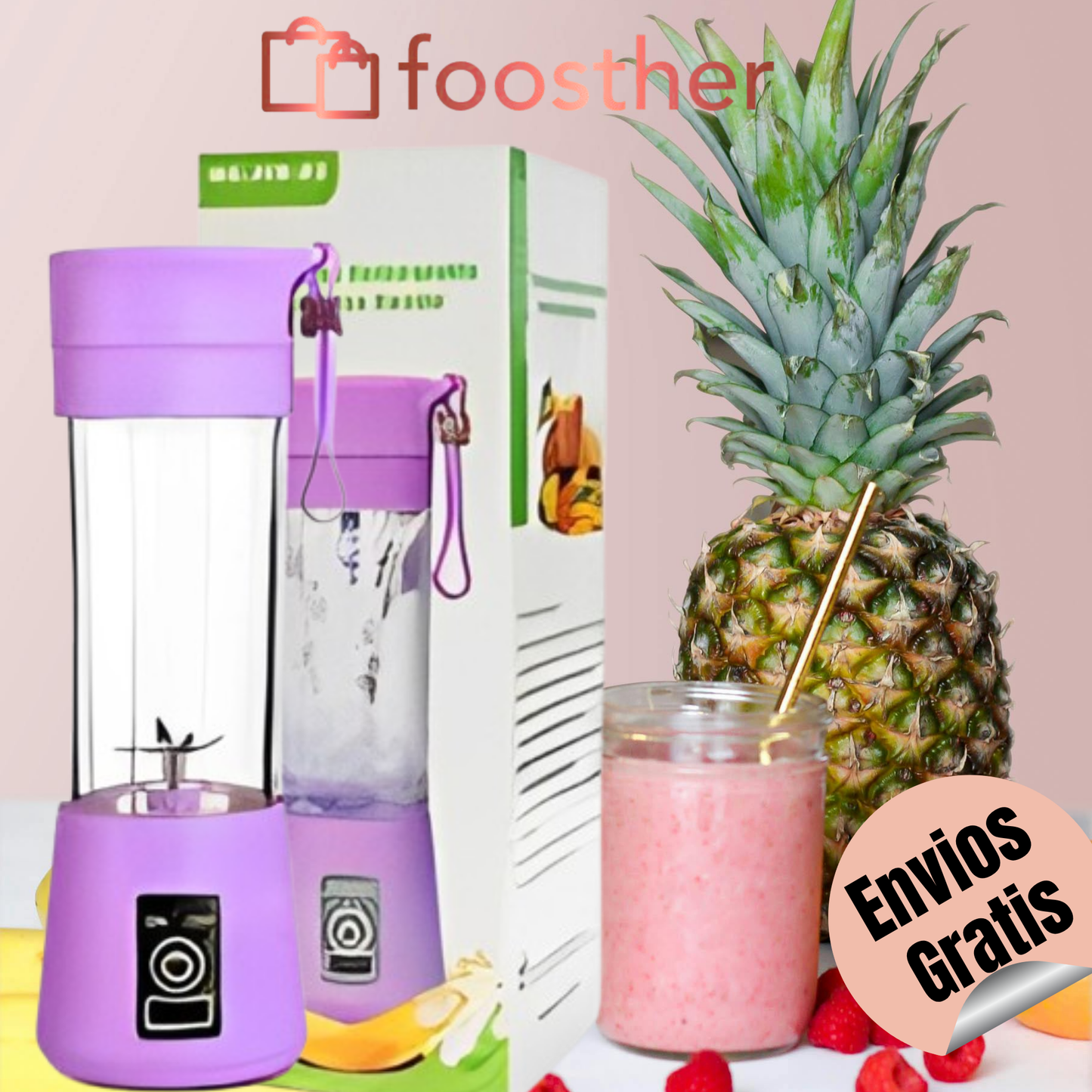 PowerSip®-LICUADORA PORTATIL