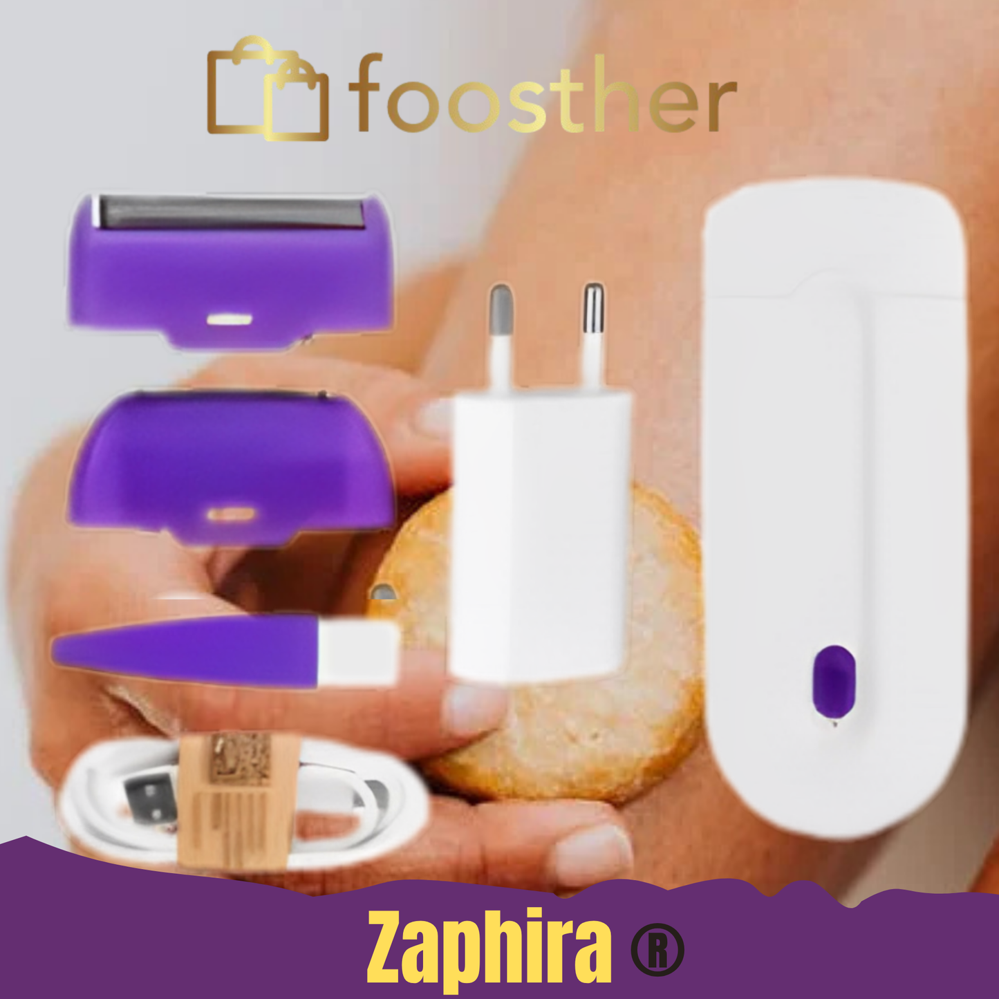 Zaphira® - DEPILADORA LAZER TOUCH QUITA BELLO